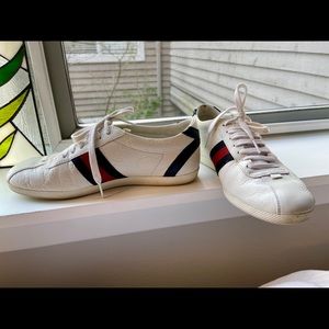 Gucci Guccissima leather sneaker (size 37.5/US 8)